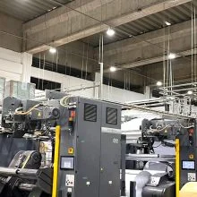 iluminação led gráfica Centro Paulus de produção