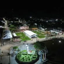 luminária pública município barreirinha - Programa Ilumina Amazonas