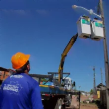 luminária pública município barreirinha - Programa Ilumina Amazonas