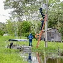 luminária pública município barreirinha - Programa Ilumina Amazonas