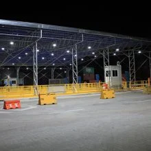 Iluminação led Porto de Santos