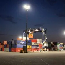 Iluminação led Porto de Santos