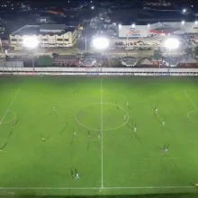 Estádio do Maranhão recebe iluminação em LED