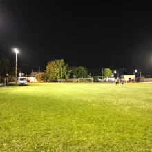 iluminação led campo de futebol