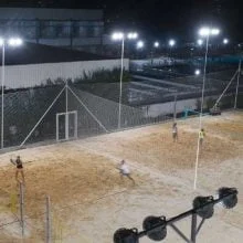 iluminação led clube itaguará