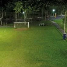 iluminação led clube itaguará