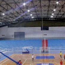 iluminação led clube itaguará