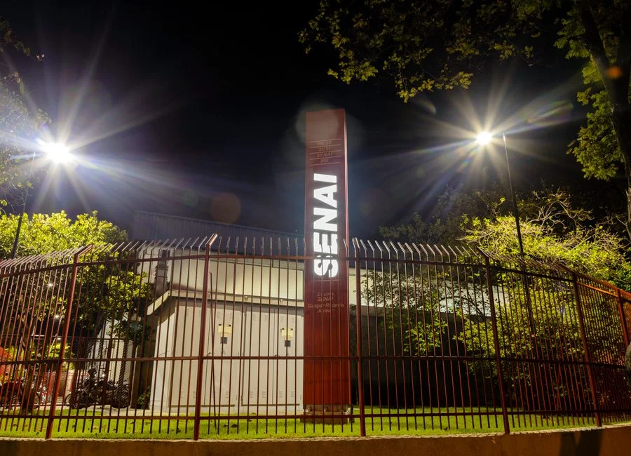 Iluminação LED no SENAI Sorocaba
