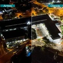 Iluminação LED no SENAI Sorocaba