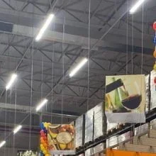 Iluminação Led Supermercado Assai
