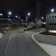 Iluminação LED no Pátio do Metrô de São Paulo