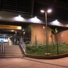 Iluminação Metrô Oscar Freire