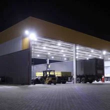 Iluminação LED para galpões logísticos